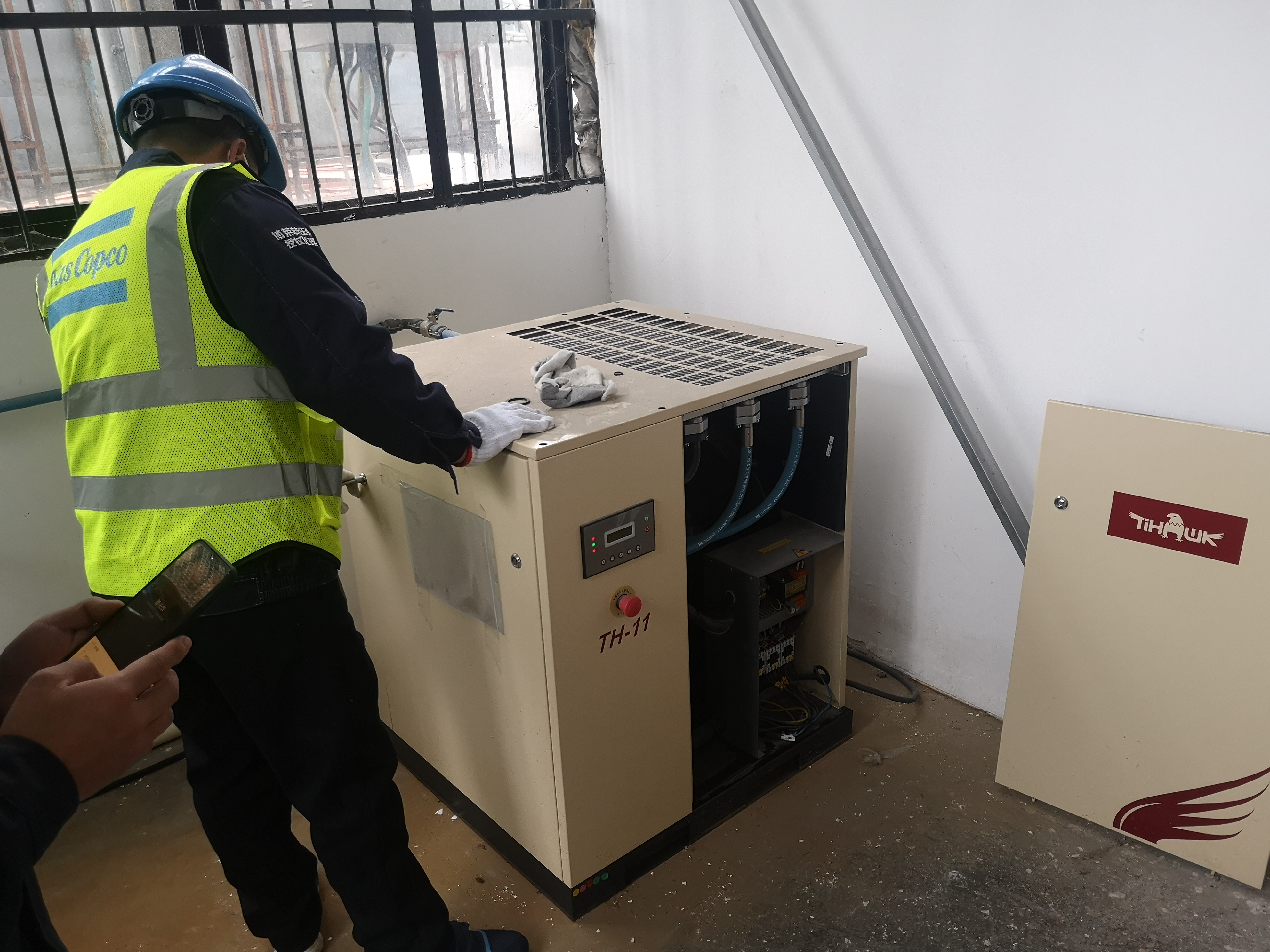 博萊特空壓機口罩生產應用案例