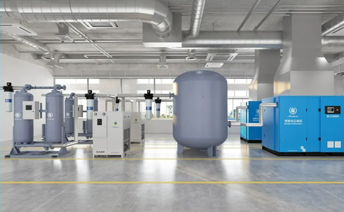 博萊特空壓機帶你了解壓縮空氣制造氮氣的原理